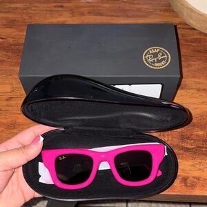 Ray-Ban A$AP Rocky Pink Puffer Sunglasses